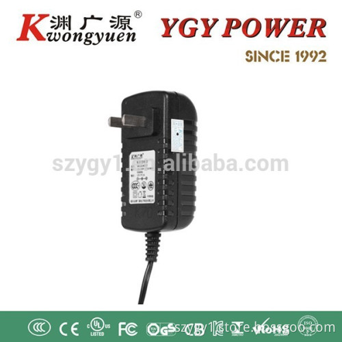 220v to 12v plug adaptor 12v1.5a wall adaptor with CCC certification